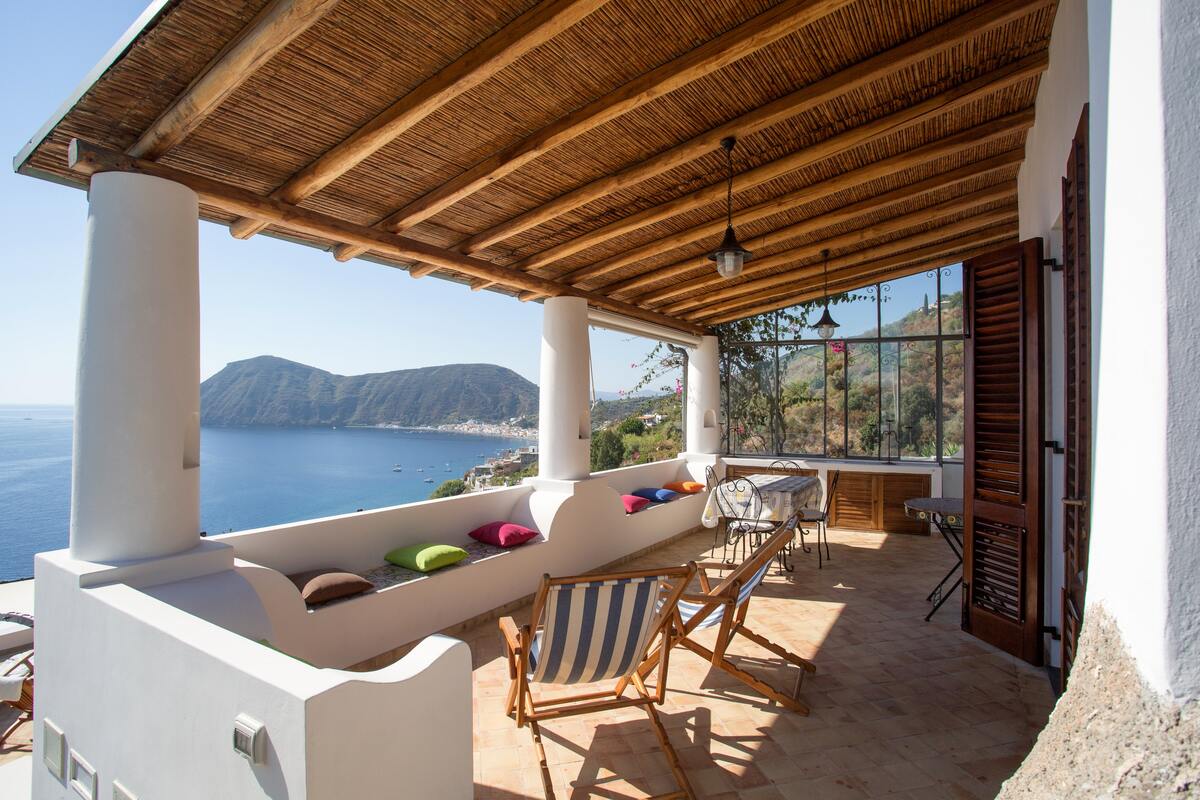 Maison 57 m² vue mer et jardin à Lipari - Photo 4