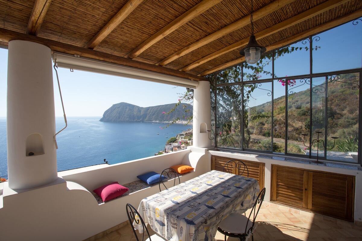 Maison 57 m² vue mer et jardin à Lipari - Photo 8