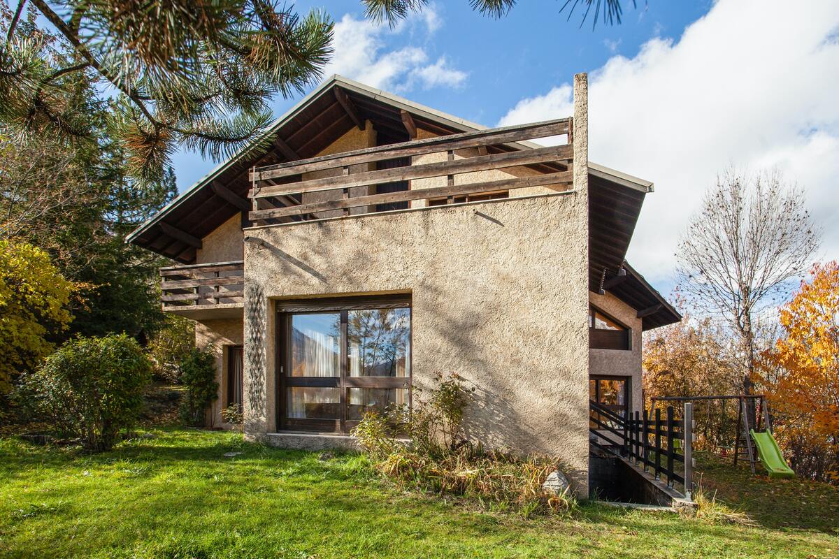 Chalet 14 personnes à Briançon, vue montagne et jardin - Photo 1
