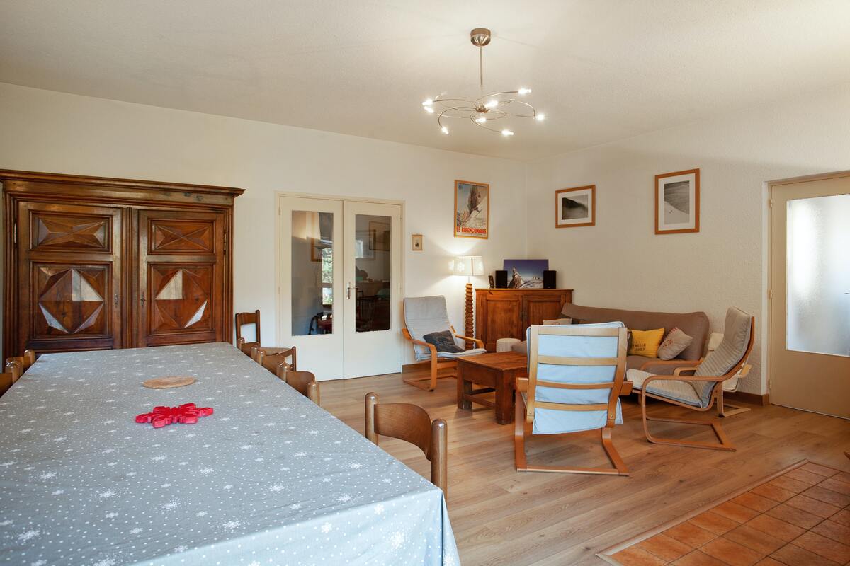Chalet 14 personnes à Briançon, vue montagne et jardin - Photo 16
