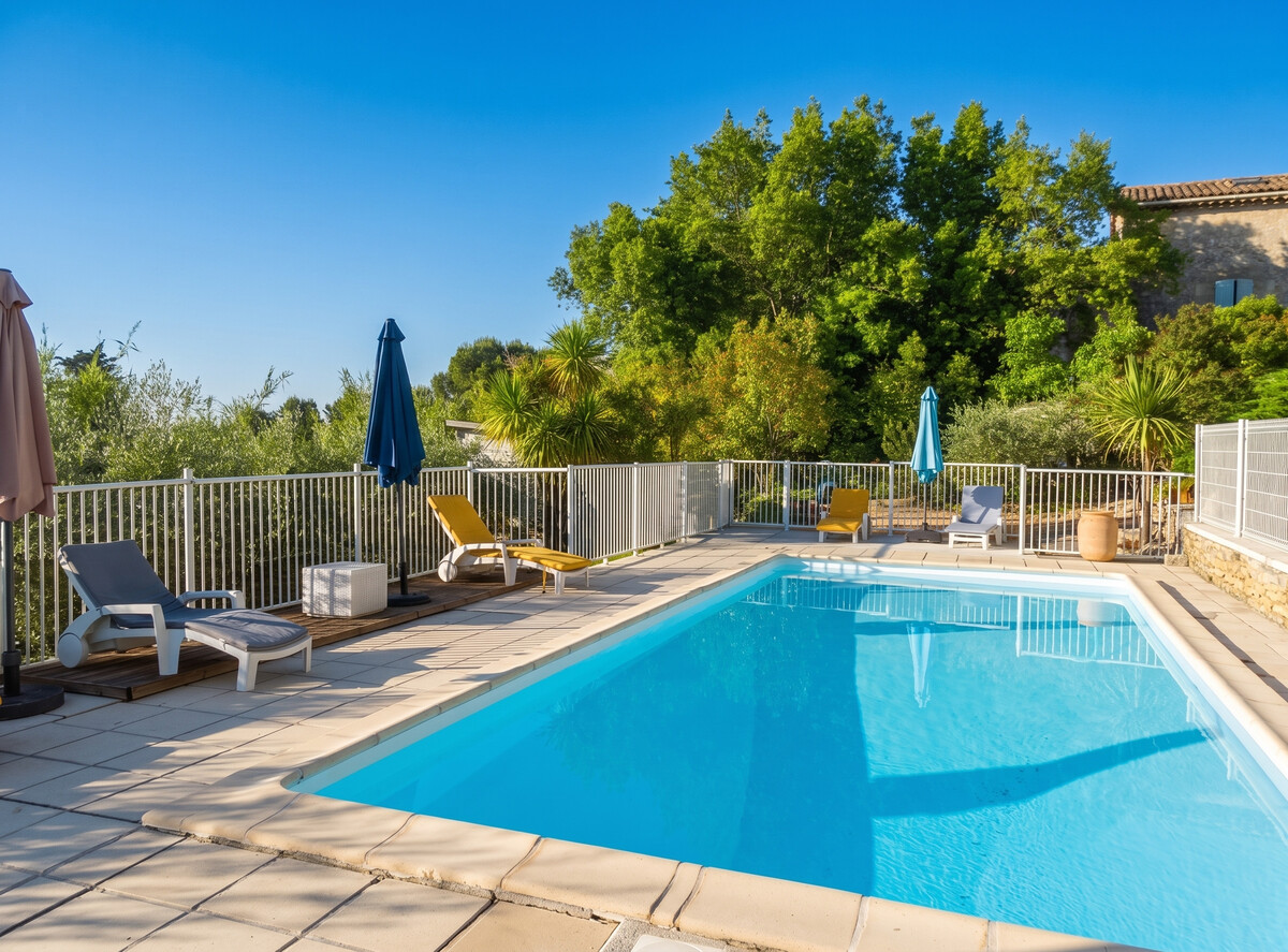 Maison 3 étoiles à Cardet, piscine chauffée et garage - Photo 1
