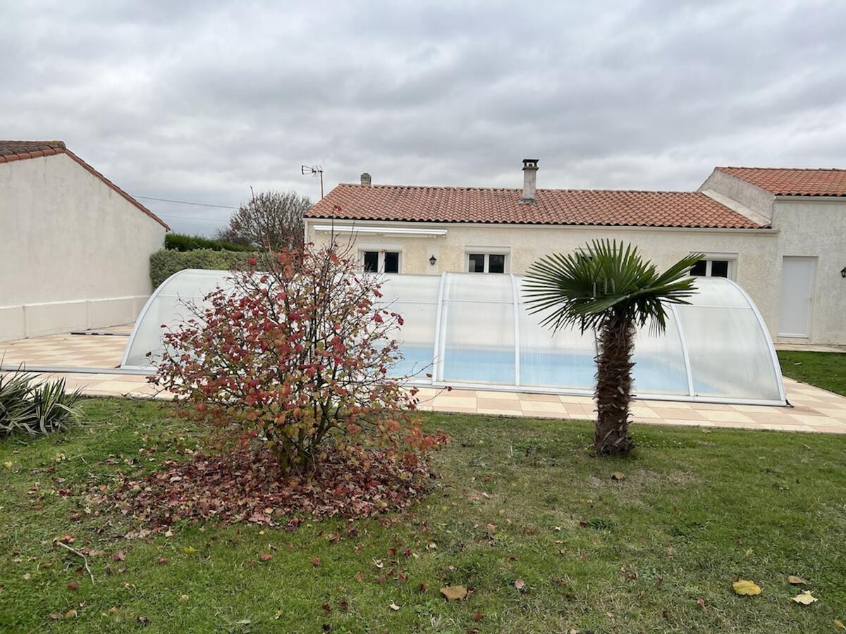 Villa 6 pers., piscine privée et jardin clos à Saint-Froult - Photo 5