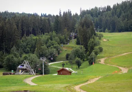 Chalet à Métabief avec vue montagne, jardin et barbecue : photo 11