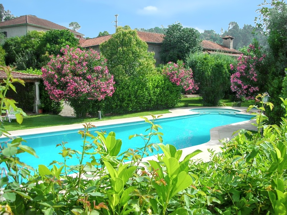 Maison 5 pers. Pedraça : piscine, jardin et vues montagnes - Photo 8