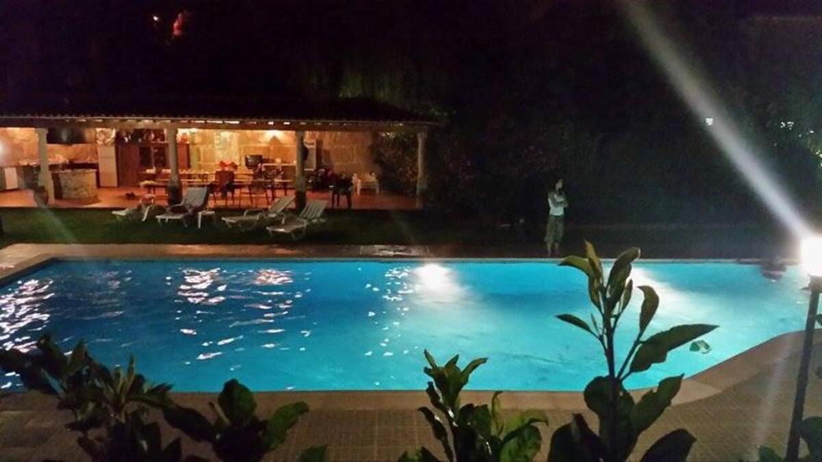 Maison 5 pers. Pedraça : piscine, jardin et vues montagnes - Photo 13