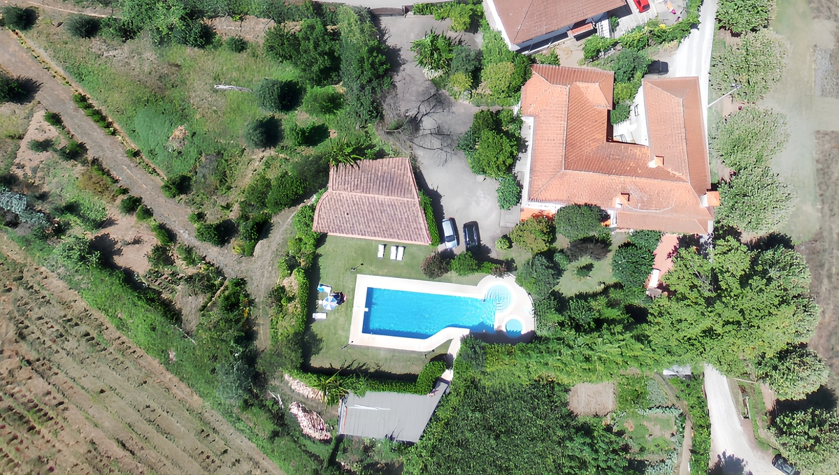 Maison 5 pers. Pedraça : piscine, jardin et vues montagnes - Photo 19