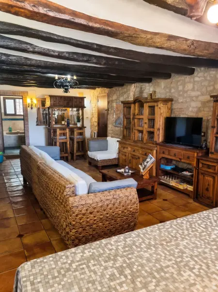 Villa spacieuse à Querol avec piscine privée et jacuzzi : photo 26