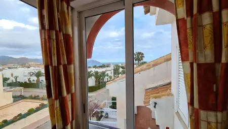 Appartement vue mer à Mazarrón, piscine partagée, 2 chambres : photo 11