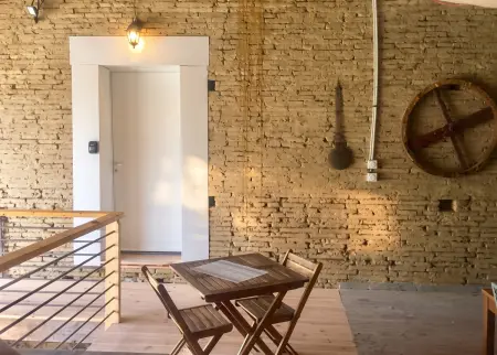 Studio avec piscine partagée et terrasse couverte à Saint-Jory : photo 3