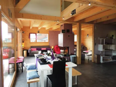 Chalet charmant aux Gets avec vue sur montagne et cheminée - Photo 5