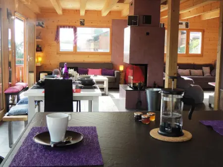 Chalet charmant aux Gets avec vue sur montagne et cheminée - Photo 21