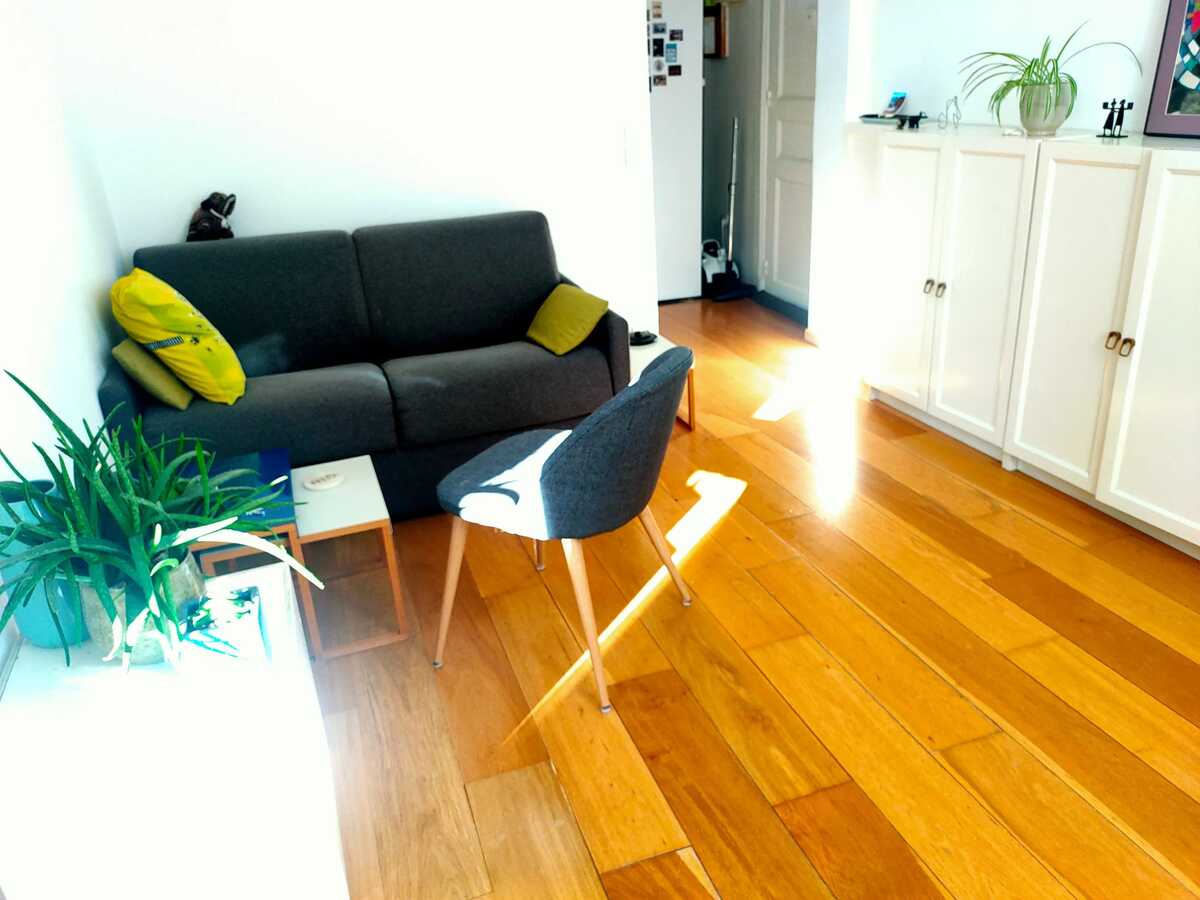Appartement 35 m² à Clichy, canapé-lit pour 4 personnes - Photo 2