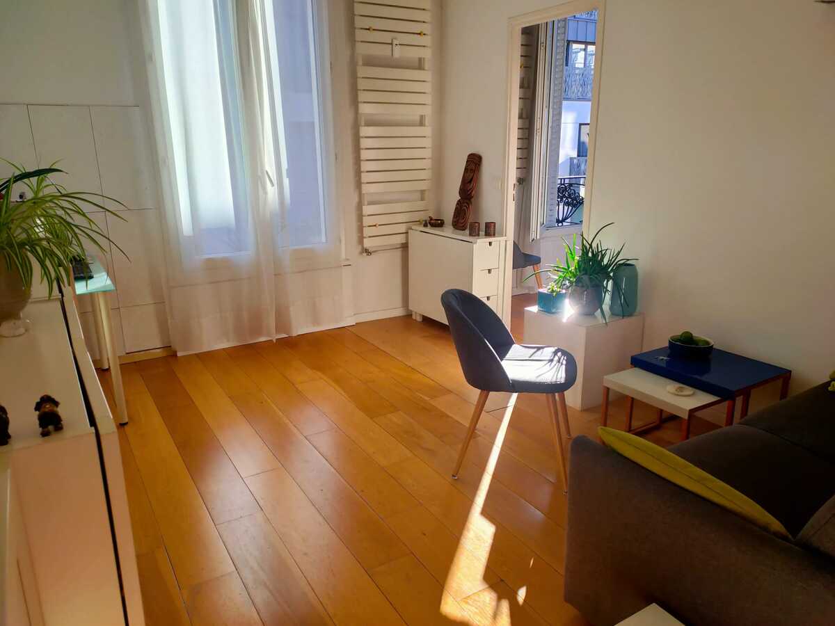 Appartement 35 m² à Clichy, canapé-lit pour 4 personnes - Photo 3