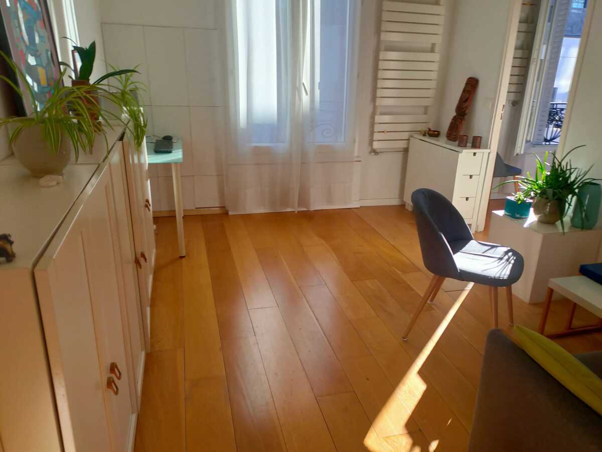 Appartement 35 m² à Clichy, canapé-lit pour 4 personnes - Photo 4