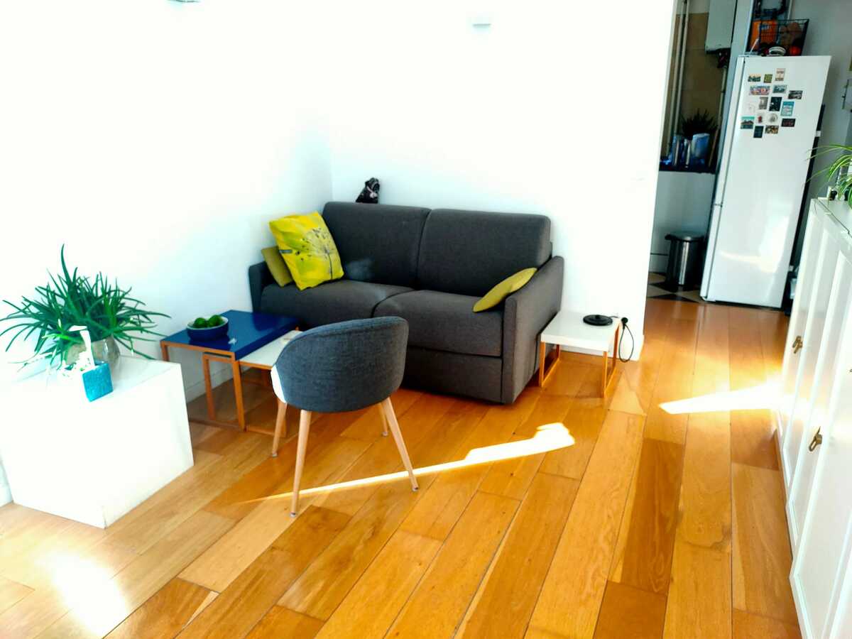 Appartement 35 m² à Clichy, canapé-lit pour 4 personnes - Photo 5