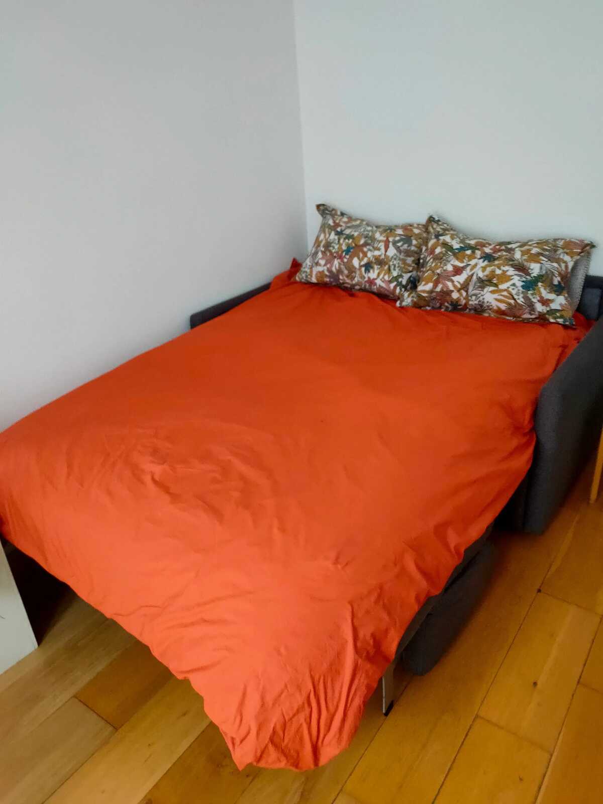 Appartement 35 m² à Clichy, canapé-lit pour 4 personnes - Photo 12