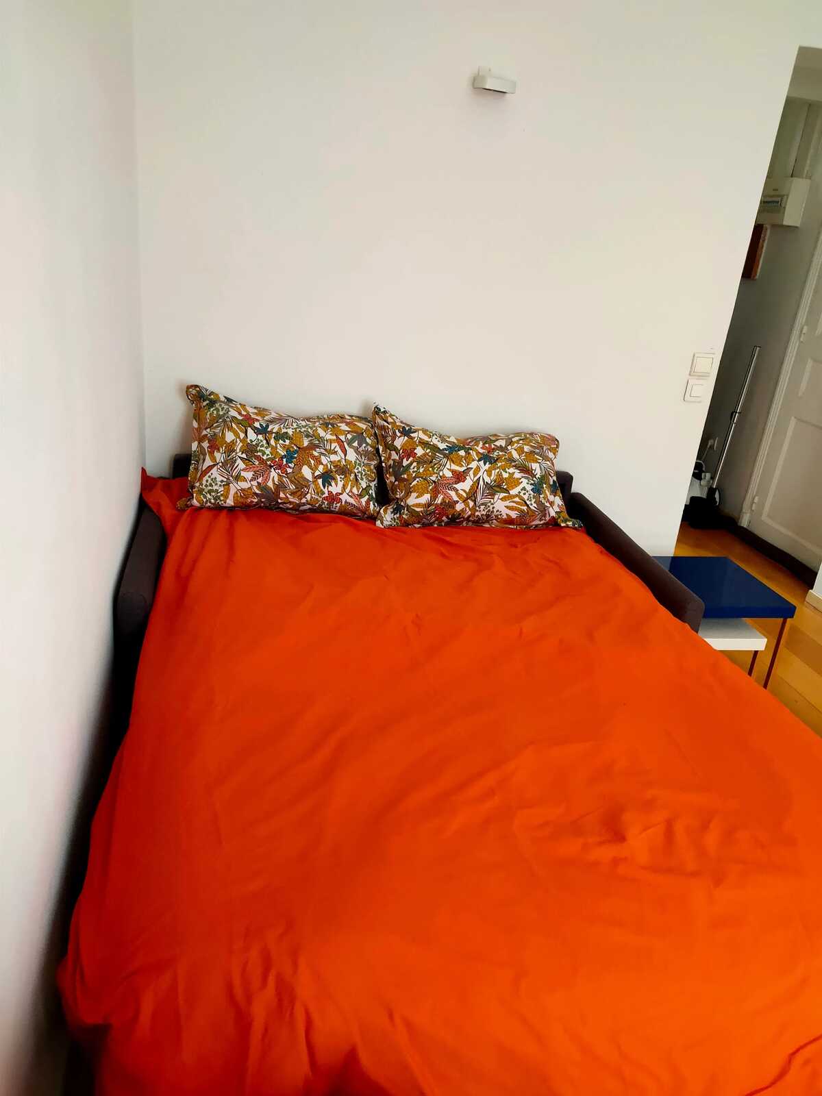 Appartement 35 m² à Clichy, canapé-lit pour 4 personnes - Photo 13