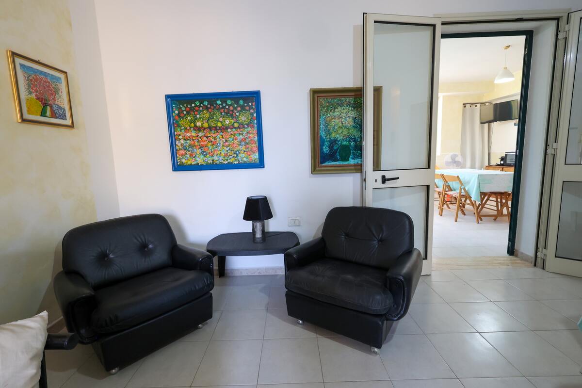 Appartement 8 pers. à Torre Pali, terrasse et jardin - Photo 10