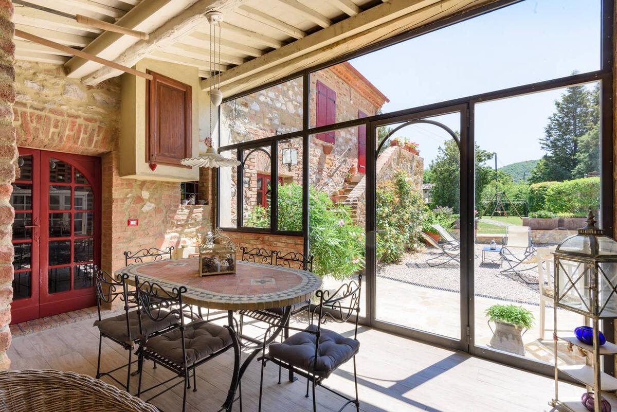 Maison 5 pers. à Trequanda avec piscine et jardin - Photo 3
