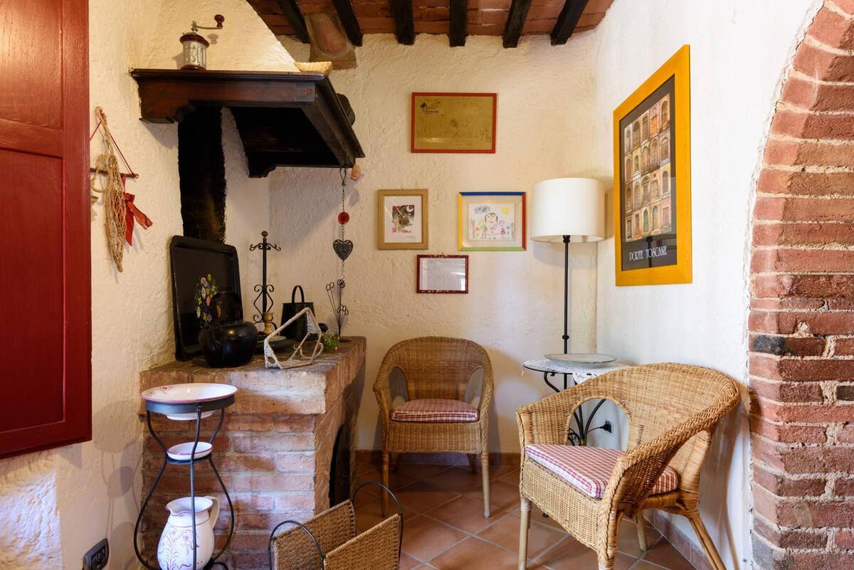 Maison 5 pers. à Trequanda avec piscine et jardin - Photo 7