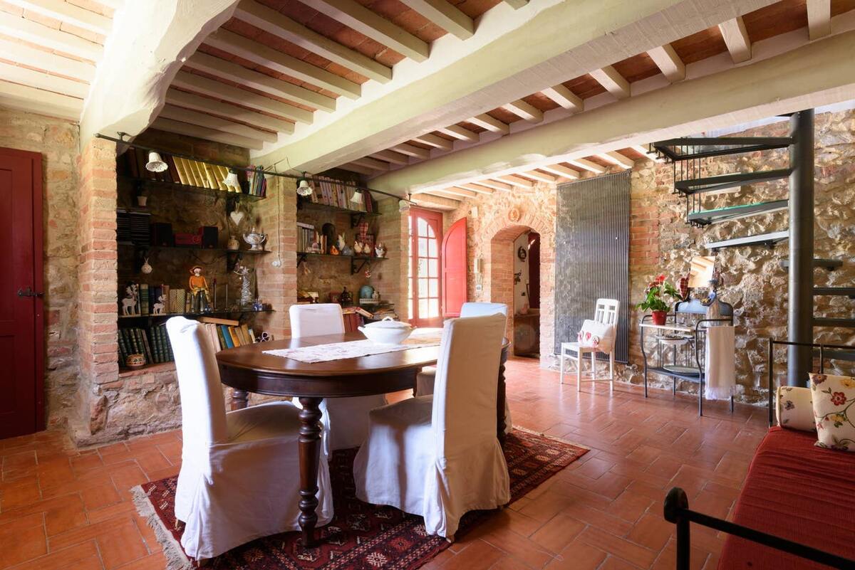 Maison 5 pers. à Trequanda avec piscine et jardin - Photo 12
