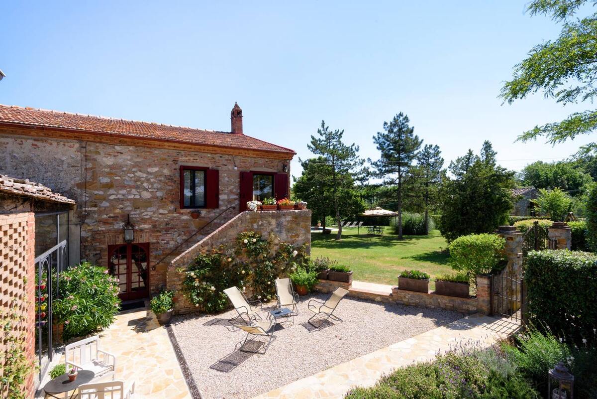 Maison 5 pers. à Trequanda avec piscine et jardin - Photo 35