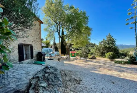 Villa avec piscine privée et vue montagne à Castelnou, 6 pers. : photo 3
