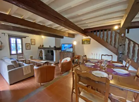 Villa avec piscine privée et vue montagne à Castelnou, 6 pers. : photo 5