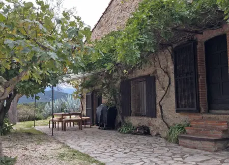 Villa avec piscine privée et vue montagne à Castelnou, 6 pers. : photo 19