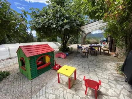 Villa avec piscine privée et vue montagne à Castelnou, 6 pers. : photo 21
