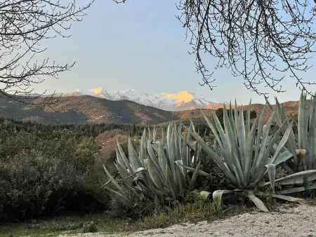 Villa avec piscine privée et vue montagne à Castelnou, 6 pers. : photo 24