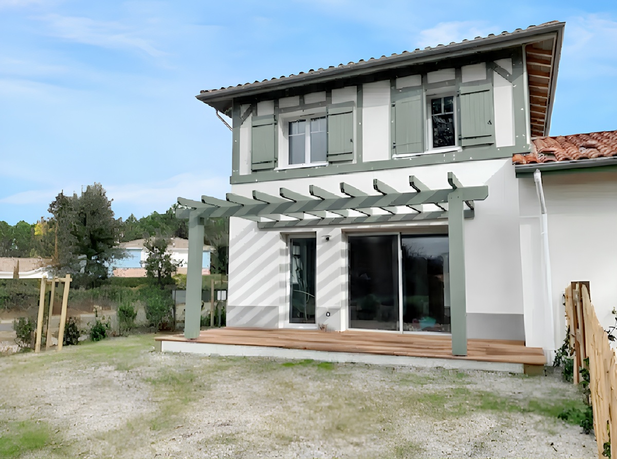 Maison 6 pers. à Moliets-et-Maa : jardin clos et terrasse - Photo 1