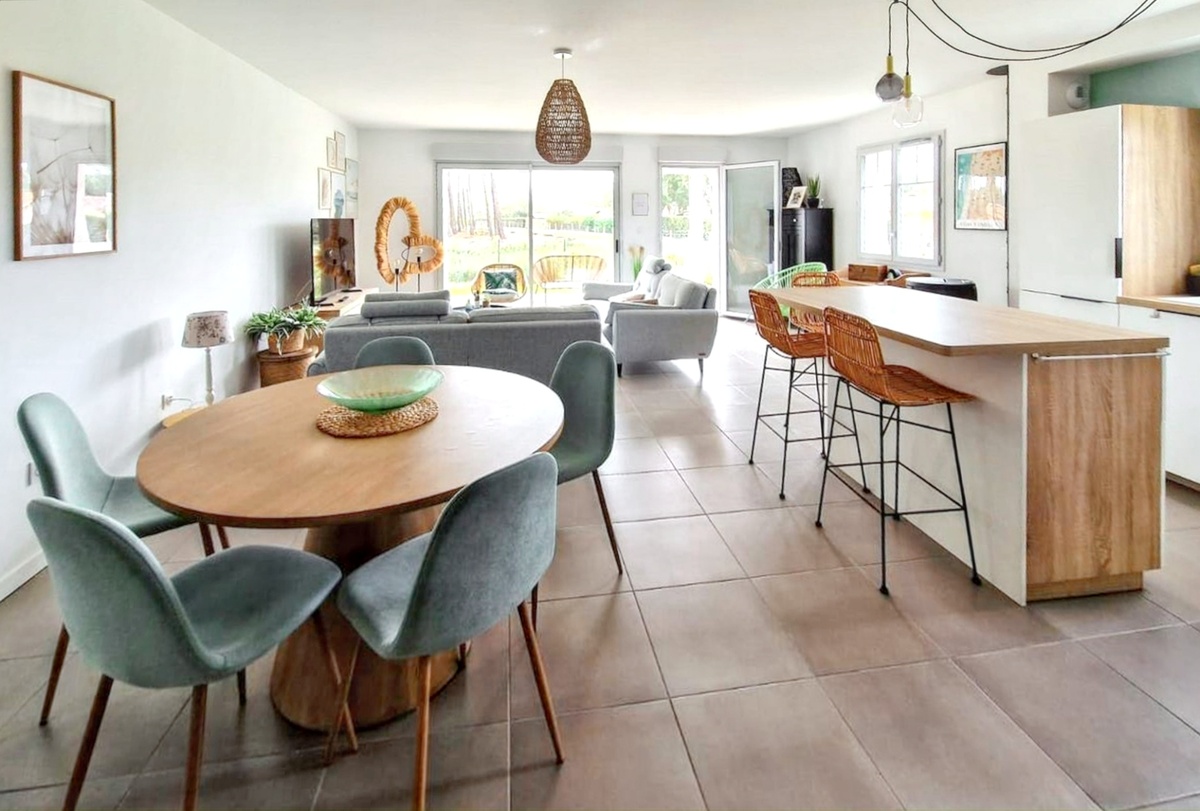Maison 6 pers. à Moliets-et-Maa : jardin clos et terrasse - Photo 4