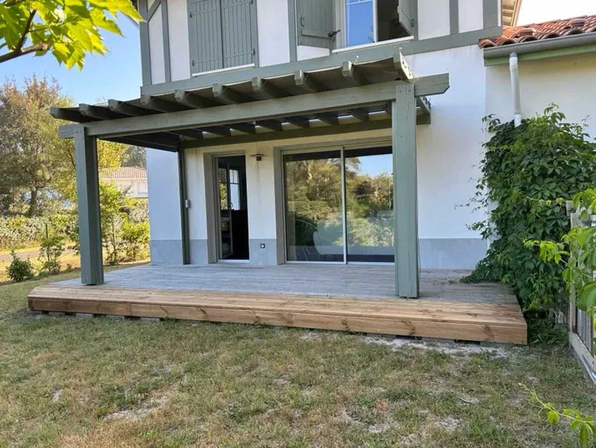 Maison 6 pers. à Moliets-et-Maa : jardin clos et terrasse - Photo 13
