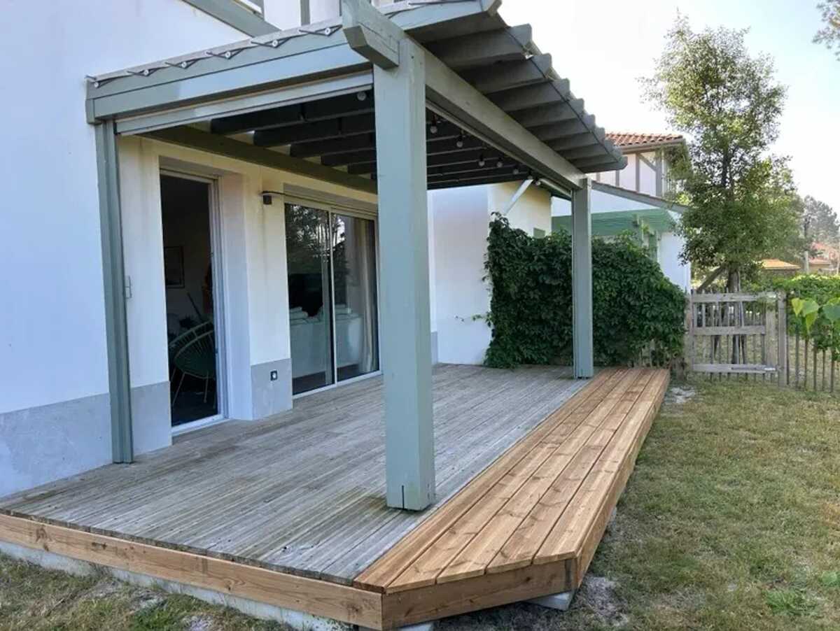 Maison 6 pers. à Moliets-et-Maa : jardin clos et terrasse - Photo 14