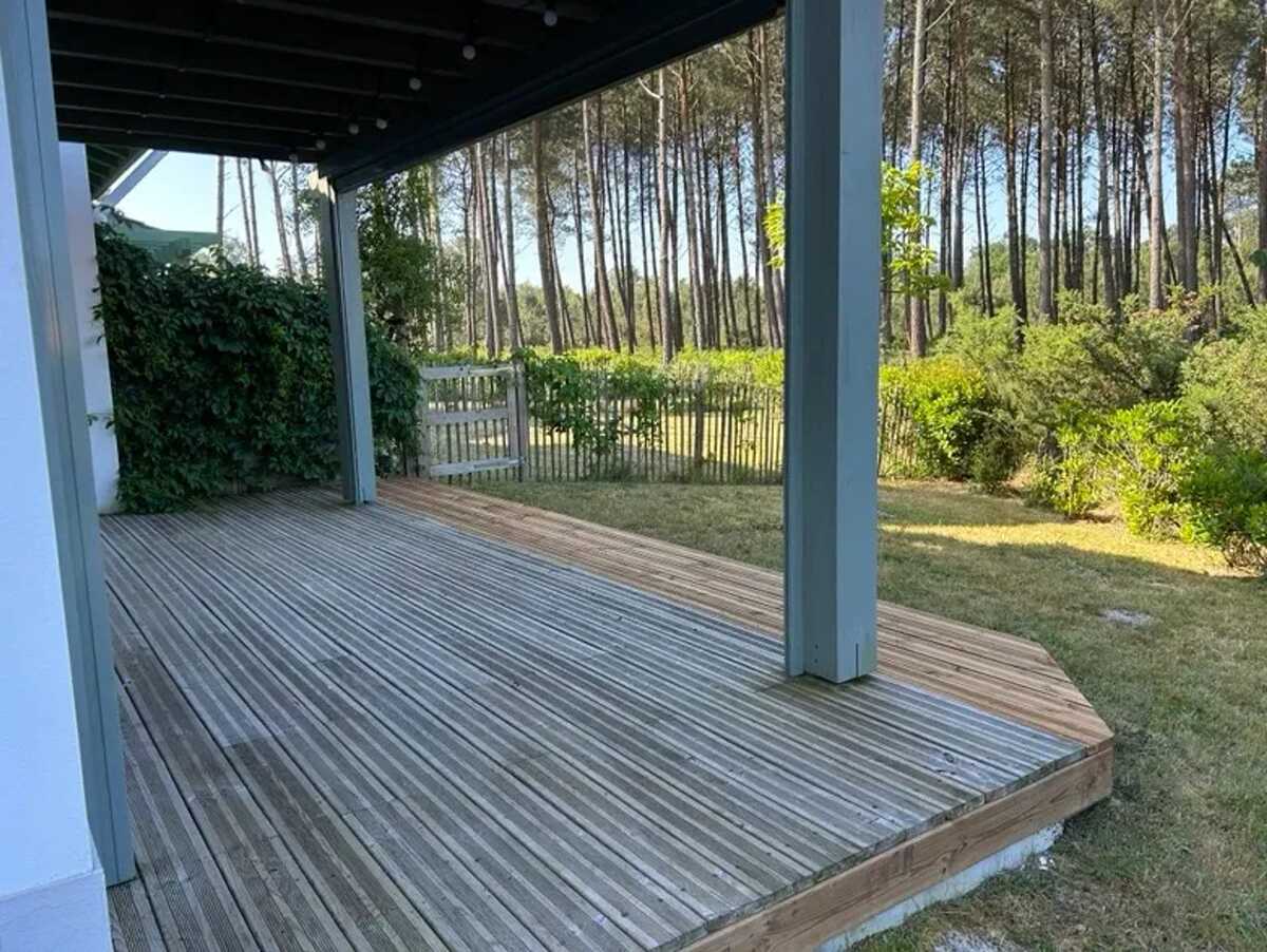 Maison 6 pers. à Moliets-et-Maa : jardin clos et terrasse - Photo 15