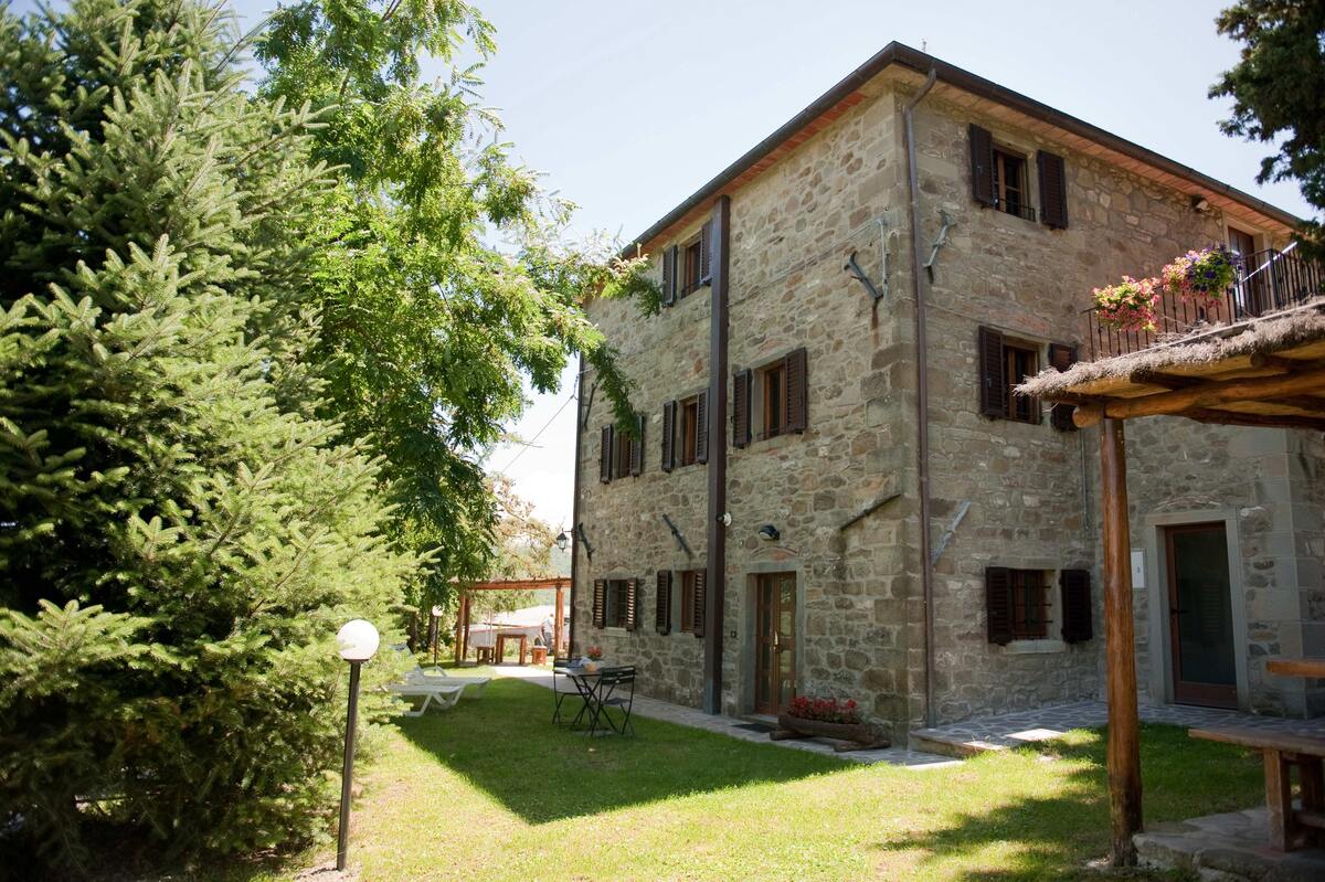 Appartement 6 pers., piscine saisonnière à Caprese Michelangelo - Photo 39