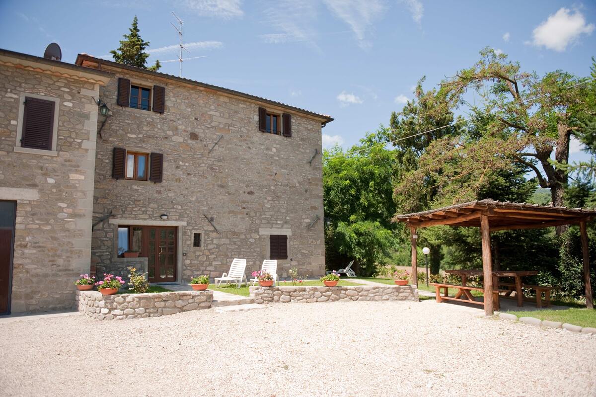 Appartement 6 pers., piscine saisonnière à Caprese Michelangelo - Photo 44