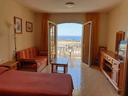 Studio 45 m² avec vue mer et piscine à Costa del Silencio : photo 4