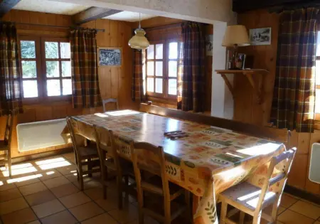 Maison avec cheminée et vue montagne à Notre-Dame-de-Bellecombe : photo 3