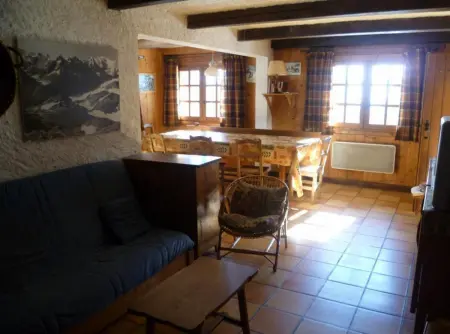 Maison avec cheminée et vue montagne à Notre-Dame-de-Bellecombe : photo 4