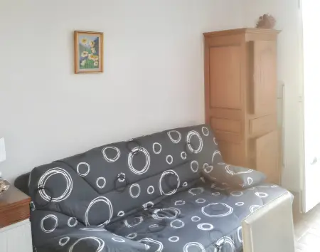 Appartement charmant à Villers-sur-Mer, 30 m², terrasse et jardin : photo 5
