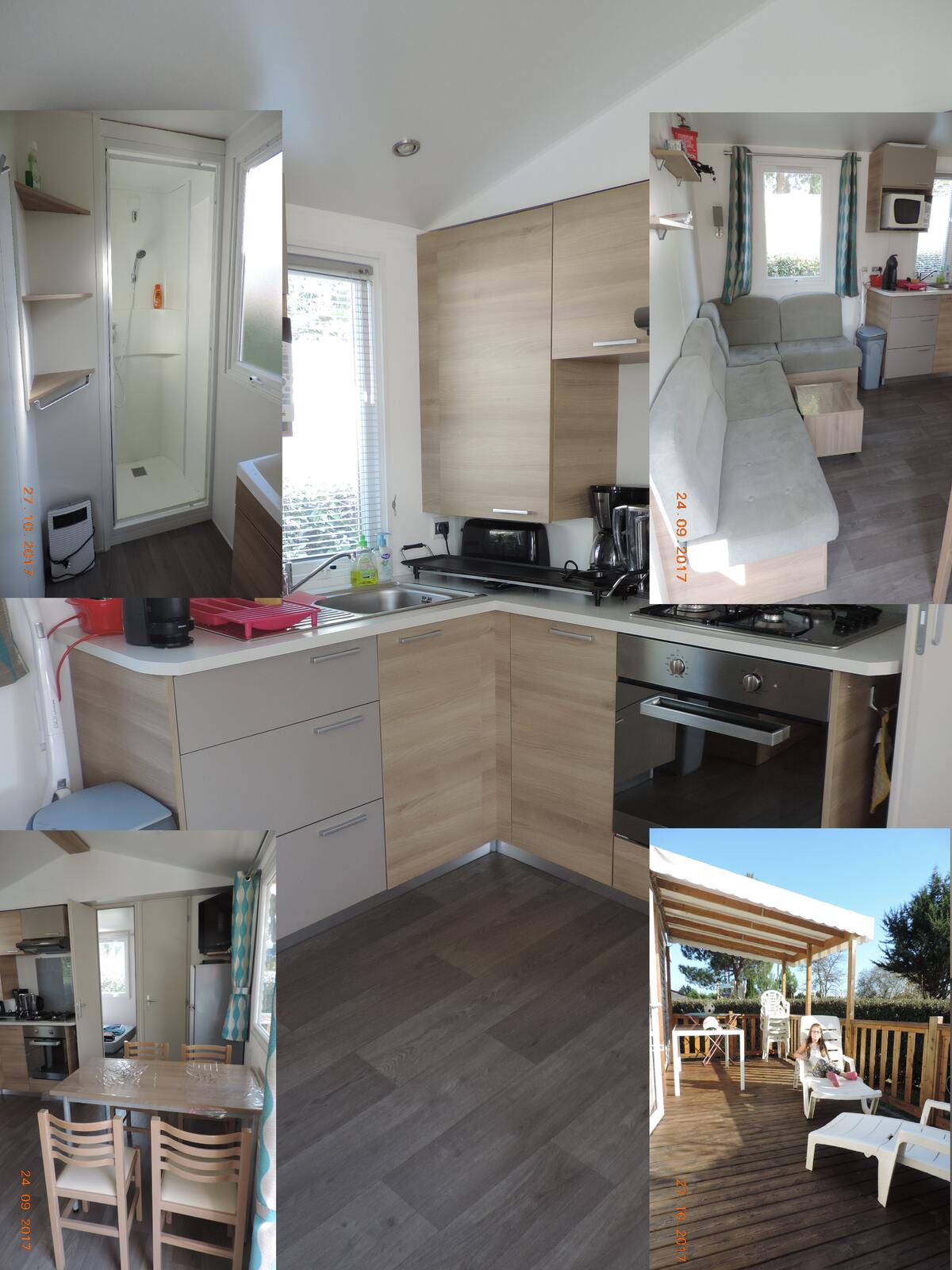 Bungalow 6 pers. à Gastes avec jacuzzi et jardin clos - Photo 4