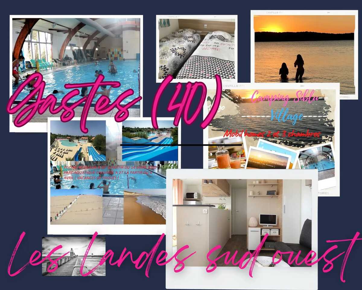 Bungalow 6 pers. à Gastes avec jacuzzi et jardin clos - Photo 28