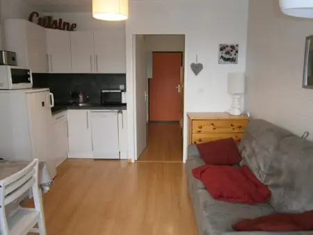 Coquet studio 24 m² au Dévoluy, balcon vue montagne : photo 3