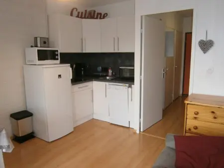 Coquet studio 24 m² au Dévoluy, balcon vue montagne : photo 7