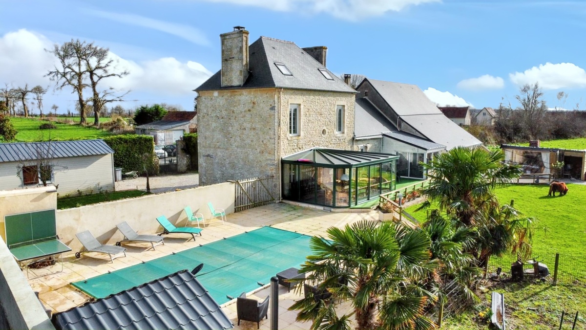 Maison 181 m² piscine privée, 12 personnes à Saint-Germain-du-Pert - Photo 1