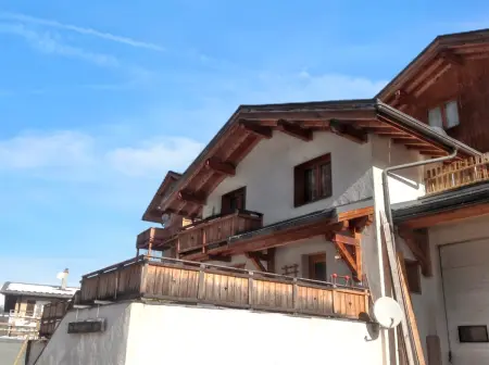 Location appartement à Peisey Nancroix, Appartement confortable avec vue montagne à Peisey-Nancroix