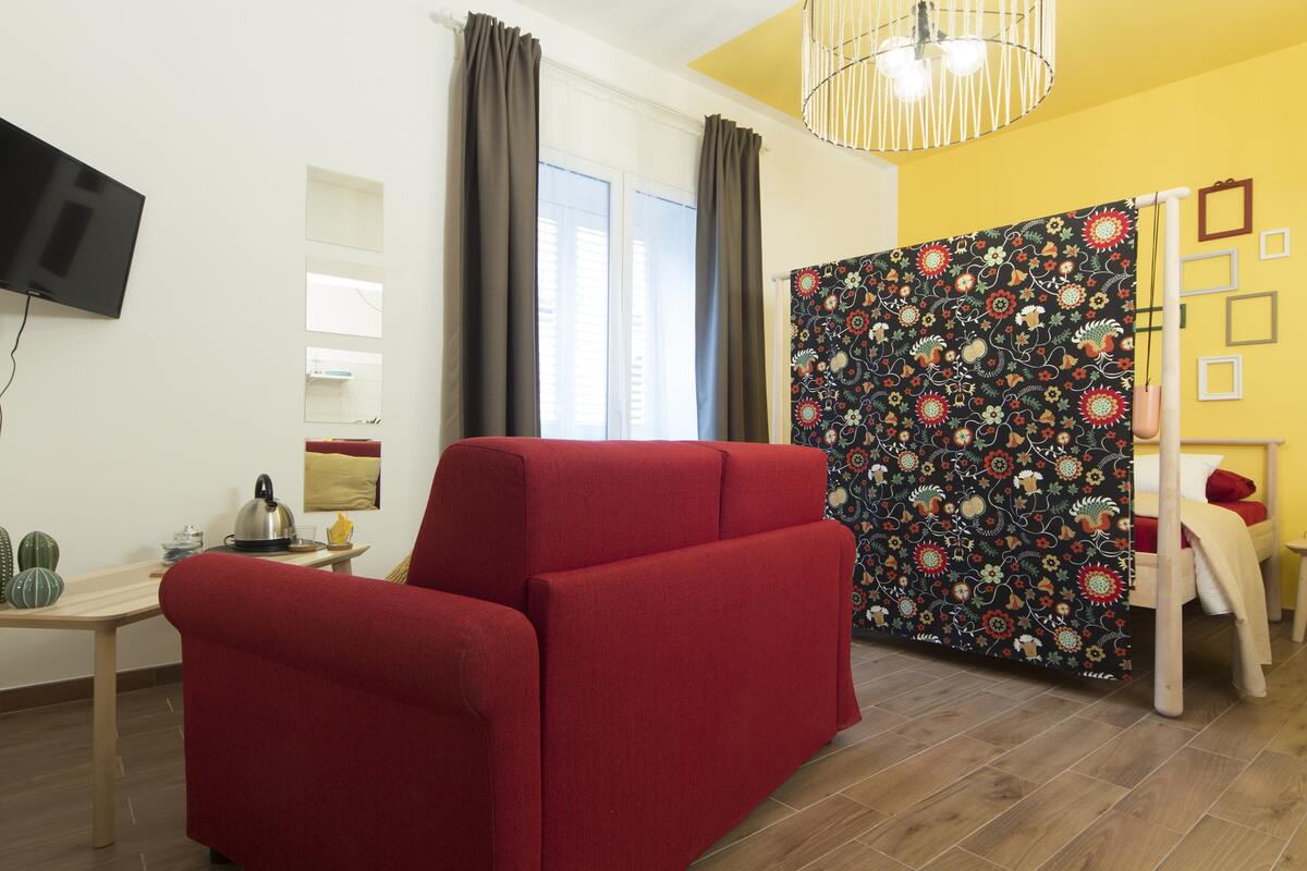 Appartement 40m² Marsala, balcon vue ville et parking - Photo 5