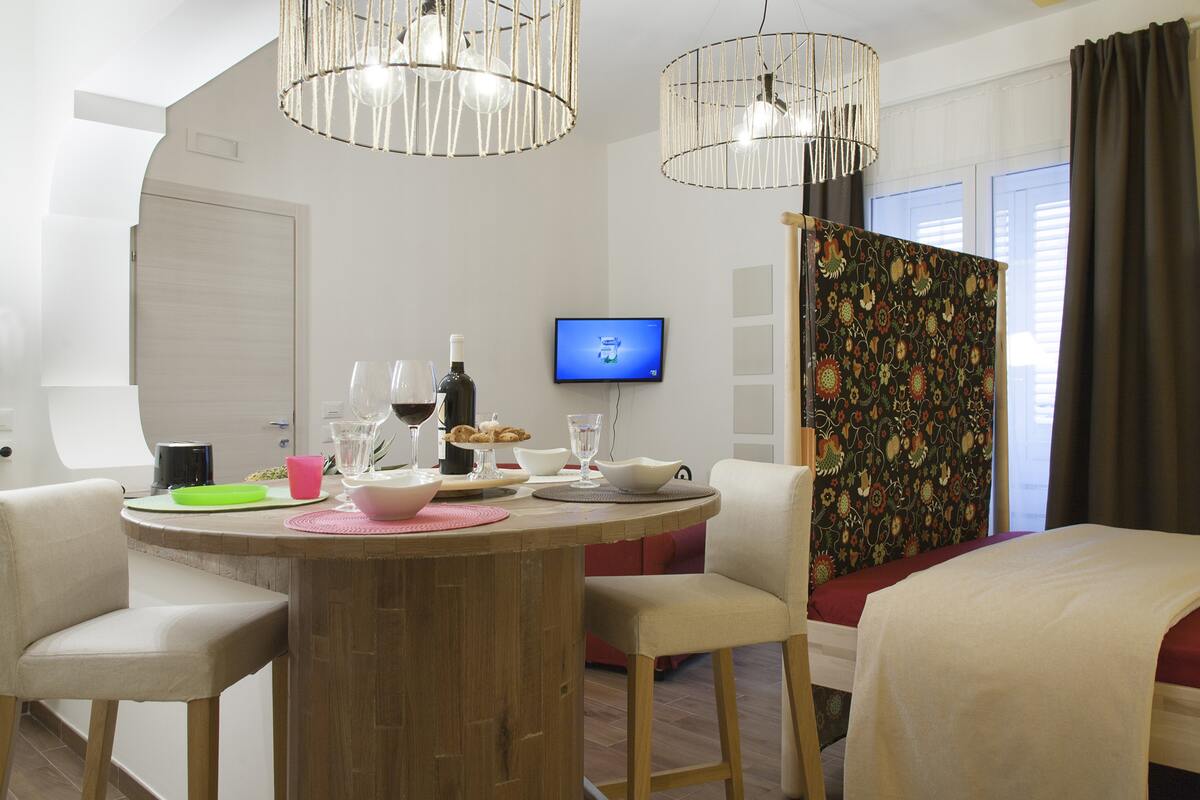 Appartement 40m² Marsala, balcon vue ville et parking - Photo 6